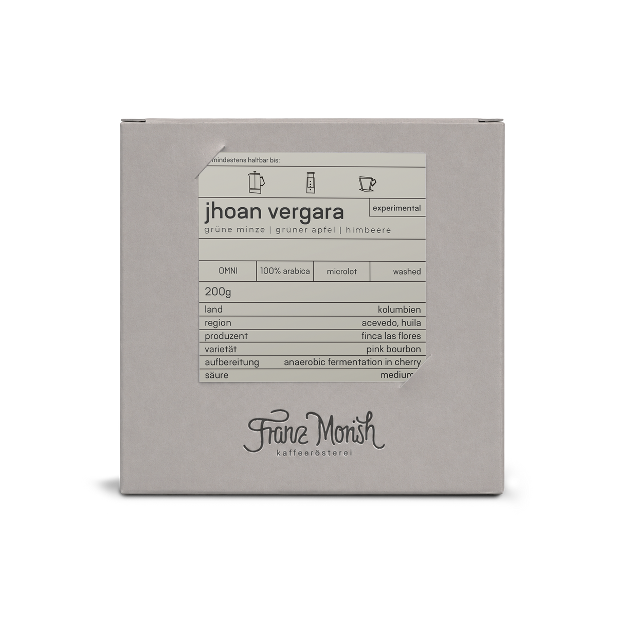 Jhoan Vergara - Washed Experimental